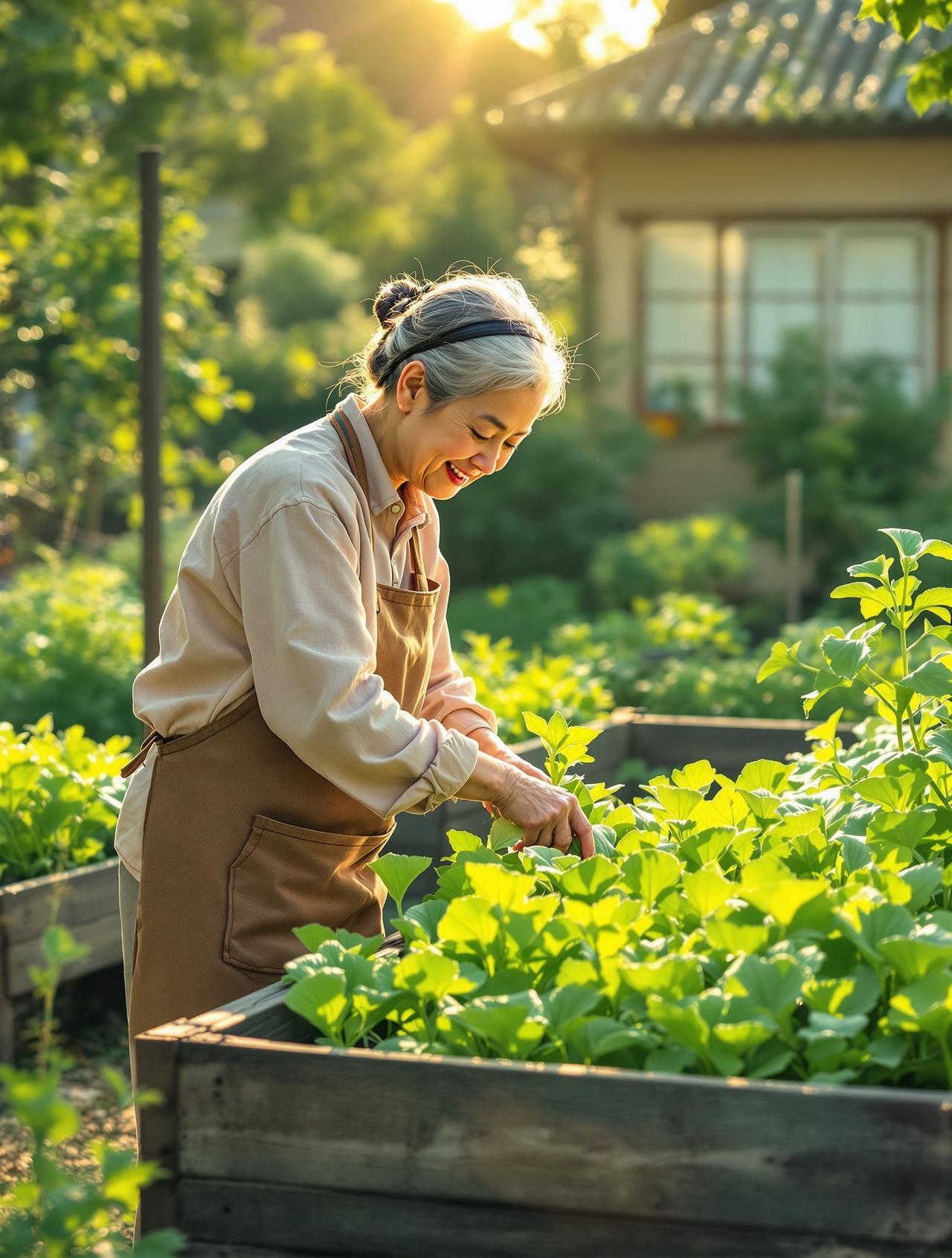 番茄段剧新上线《母亲的菜园》